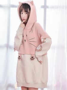 Oversized cat sale hoodie