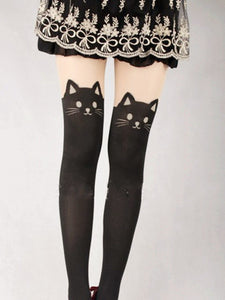 The Kawaii Shoppu - Kawaii Cat Stocking Tights